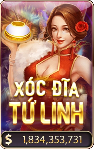 xóc đĩa tứ linh