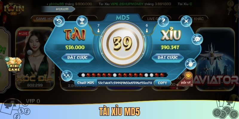 tài xỉu md5
