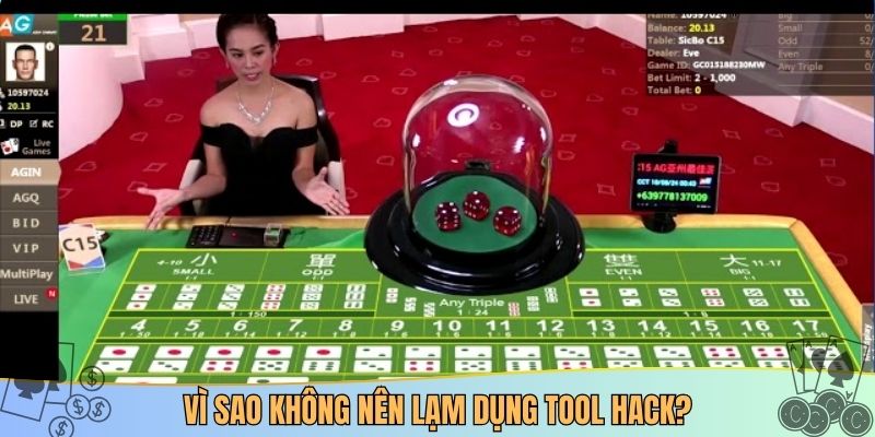Vì sao không nên lạm dụng tool hack?
